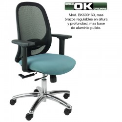 Office chair, Andy model, with synchronized mechanism.