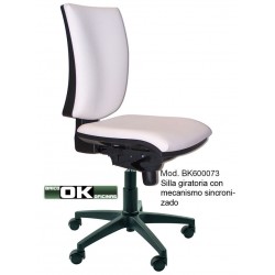 Office chair with synchronized mechanism