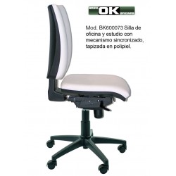 Office chair with synchronized mechanism