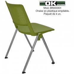 Chaise empilable