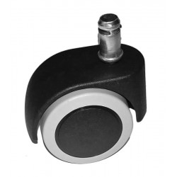 Soft office chair caster for marble or parquet floors.