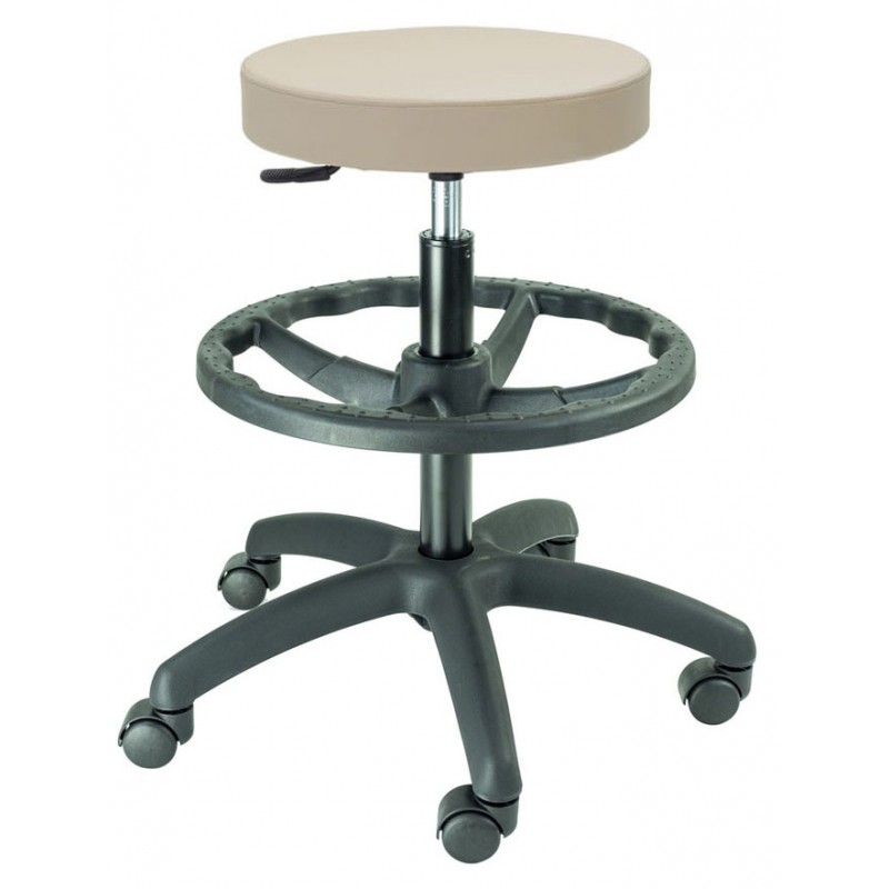 Tabouret pivotant ergonomique: avec patins