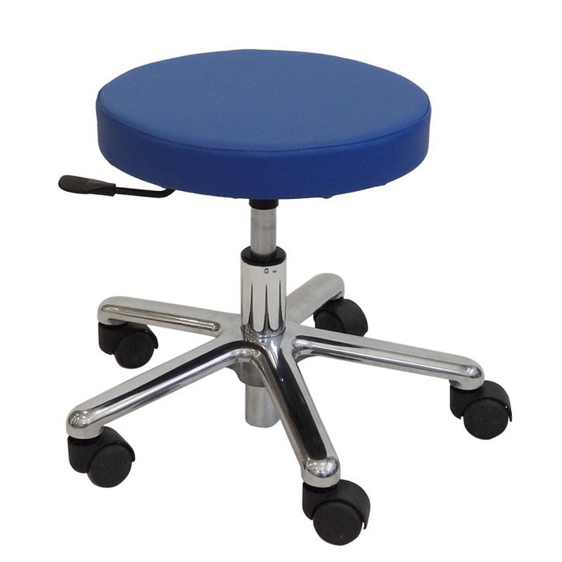 Swivel stool with low height.