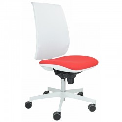 White office chair, with synchronized mechanism