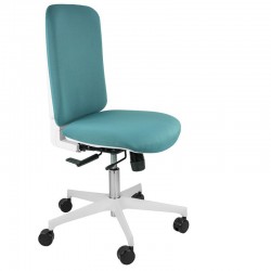 White study chair, with synchro