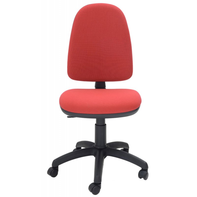 Economical office chair with backrest regulation.