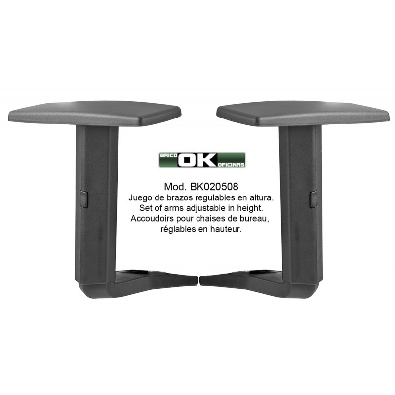 Adjustable arms mod. 508 for office chairs