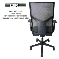 Silla con regulación de altura