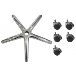 Aluminum base with hard...