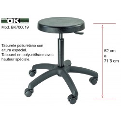 High polyurethane stool.