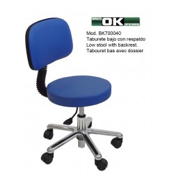 Small stool with backrest store